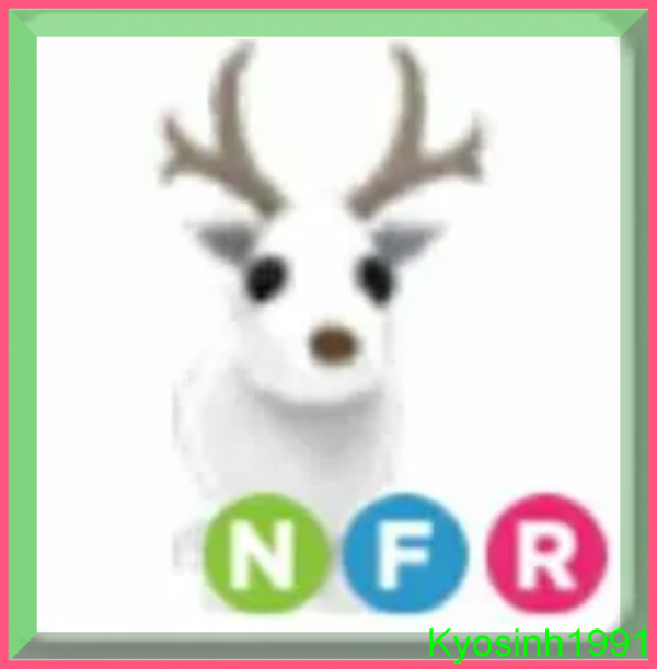 Roblox Adopt Me Neon Arctic Reindeer Fly Ride - Neon Arctic NFR