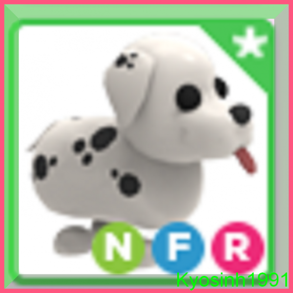 Roblox Adopt Me Neon Dalmatian Fly Ride - Dalmatian NFR