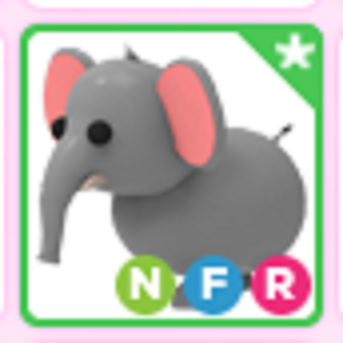 Roblox Adopt Me Neon Elephant Fly Ride - Adopt Me Elephant NFR