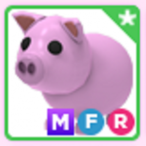 Mega Neon Pig Fly Ride - Pig MFR Roblox Adopt Me