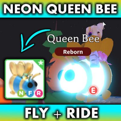 What is a Neon Queen Bee Worth in Adopt Me? How to get Nfr Queen Bee