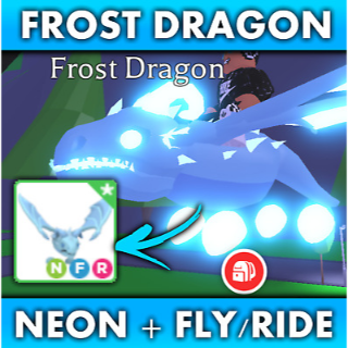 What is a Neon Frost Dragon Worth in Adopt Me? How get nfr frost dragon