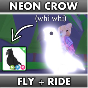 What is a Neon Crow Worth in Adopt Me? How to get a Neon Crow? 