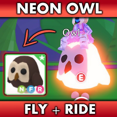 What is a Neon Owl Worth in Adopt Me? How to get Neon Owl Adopt me?