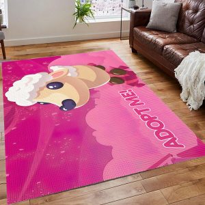 Adopt Me Ultra-Rare Lamb Rug Carpet Kid's Bedroom Living Room