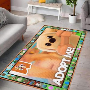Adopt Me Dog Pet Rug Carpet Kid's Bedroom Living Room