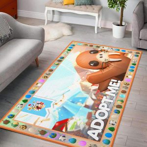 Adopt Me Walrus Pet Rug Carpet Kid's Bedroom Living Room